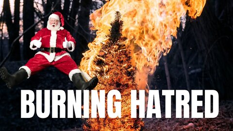 Christmas Tree Torched In New York