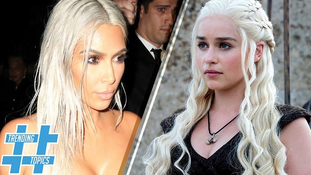 Kim Kardashian, Taylor Swift and More Celebs Pay Hair Homage to Khaleesi | HS Trending Topics