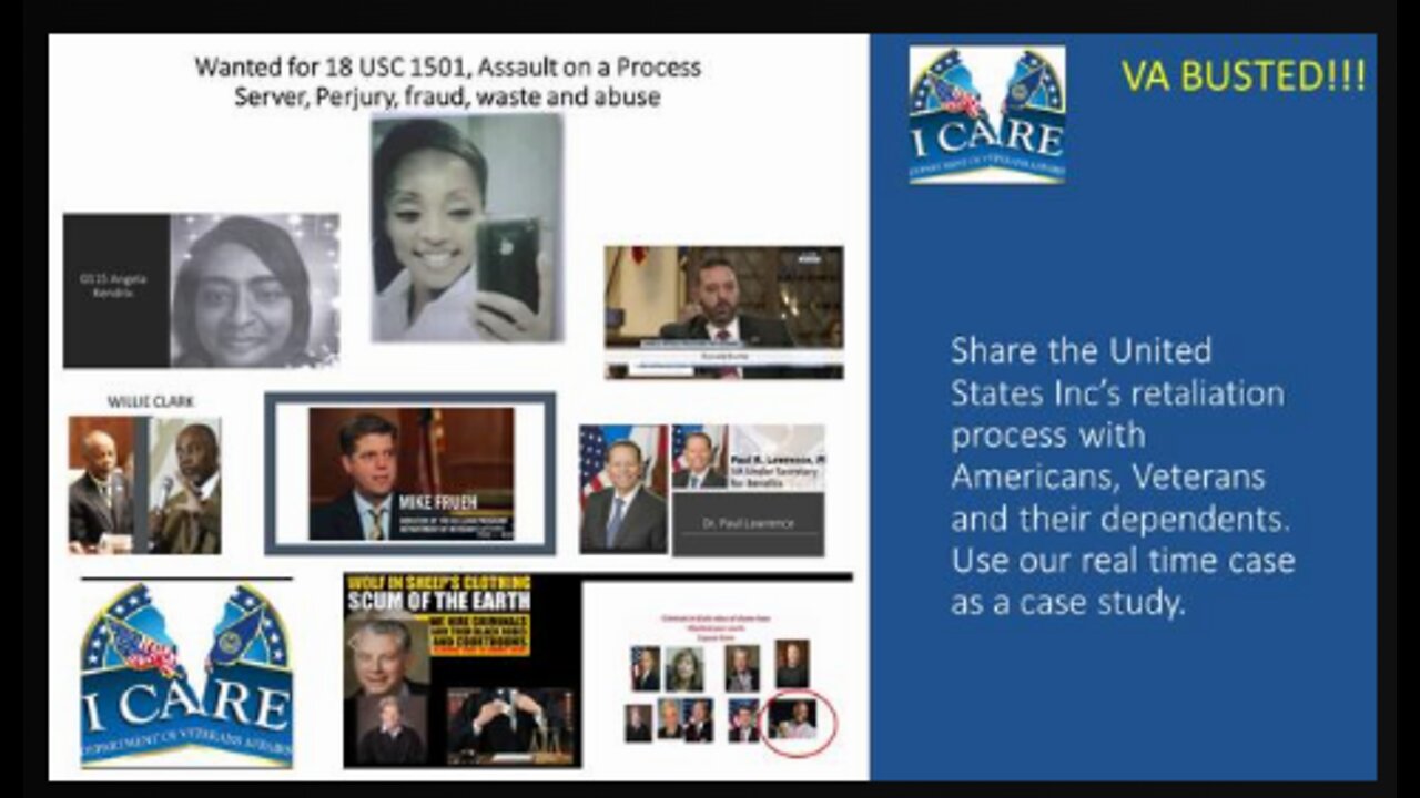 UNITED STATES INC's CORRUPT CORPORATION BUSTED AGAIN. USE OUR REAL TIME CASE AGAINST THE DEEP STATE!