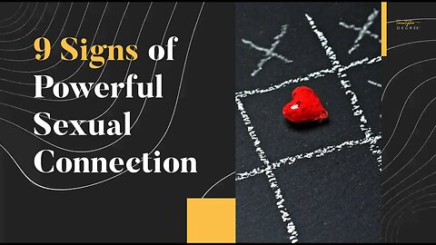 9 Signs of Powerful Sexual Connection