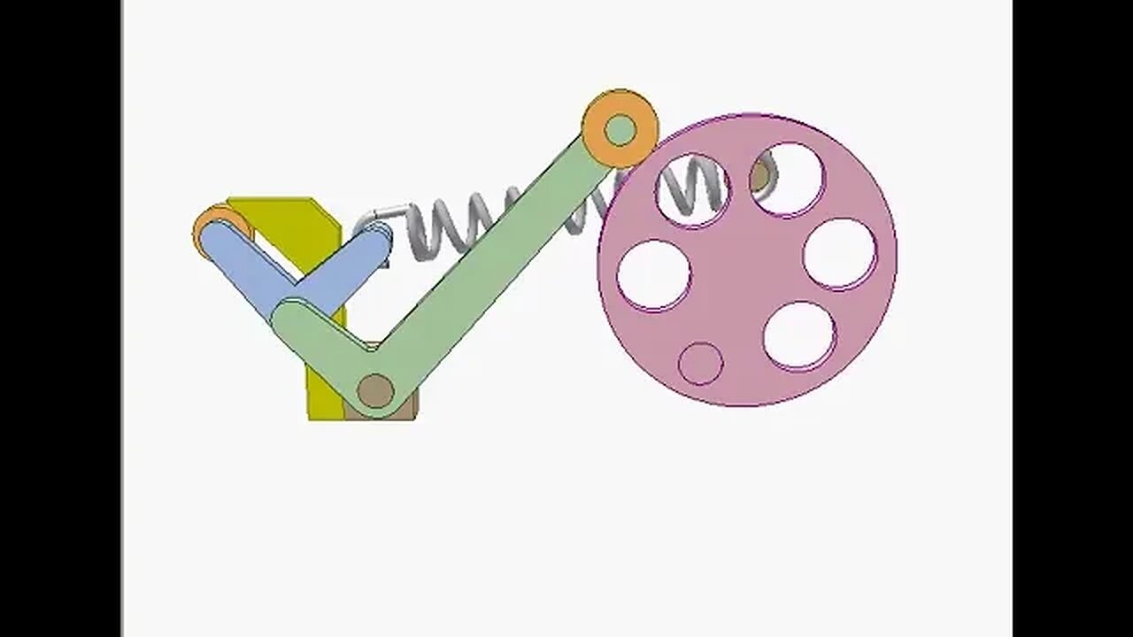 2808 Constant tension from spring 2