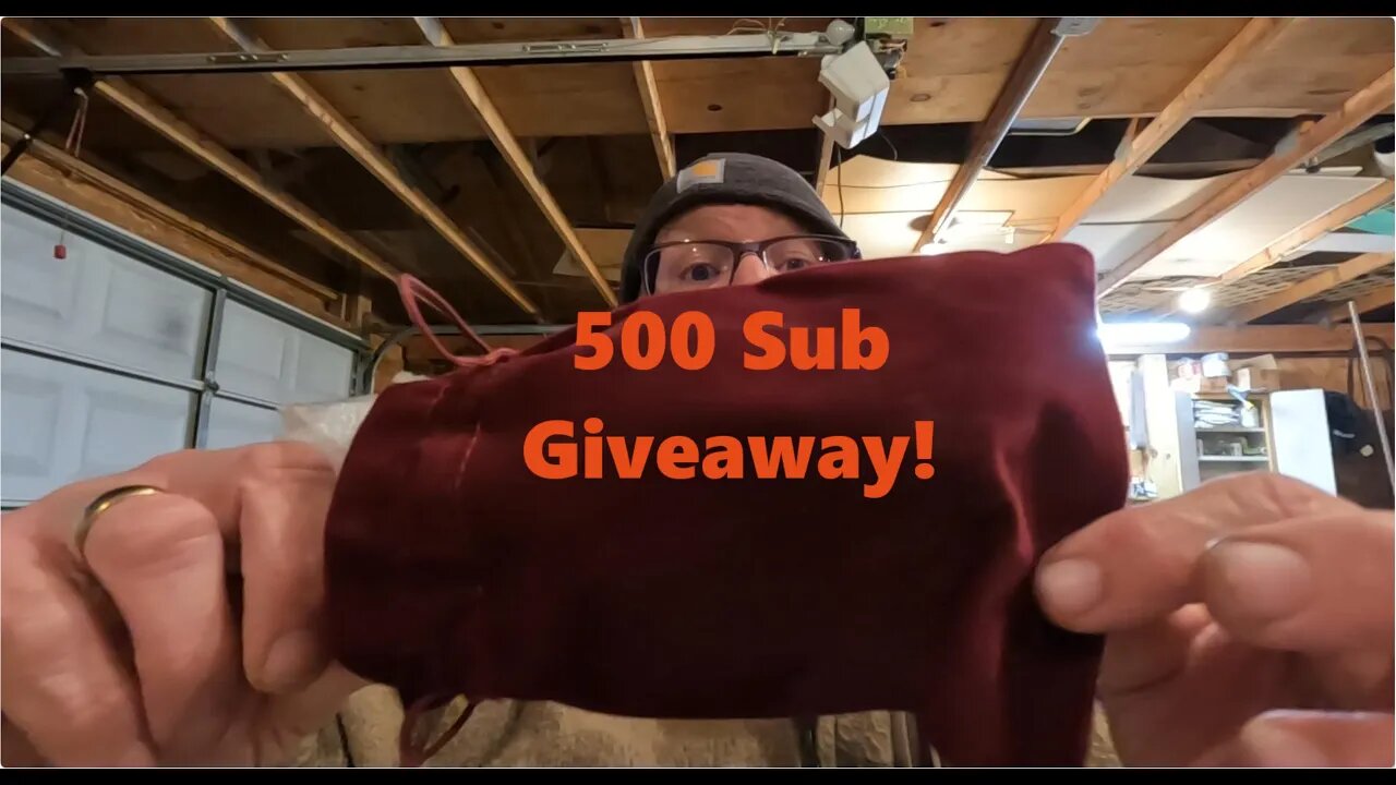 500 Sub Giveaway