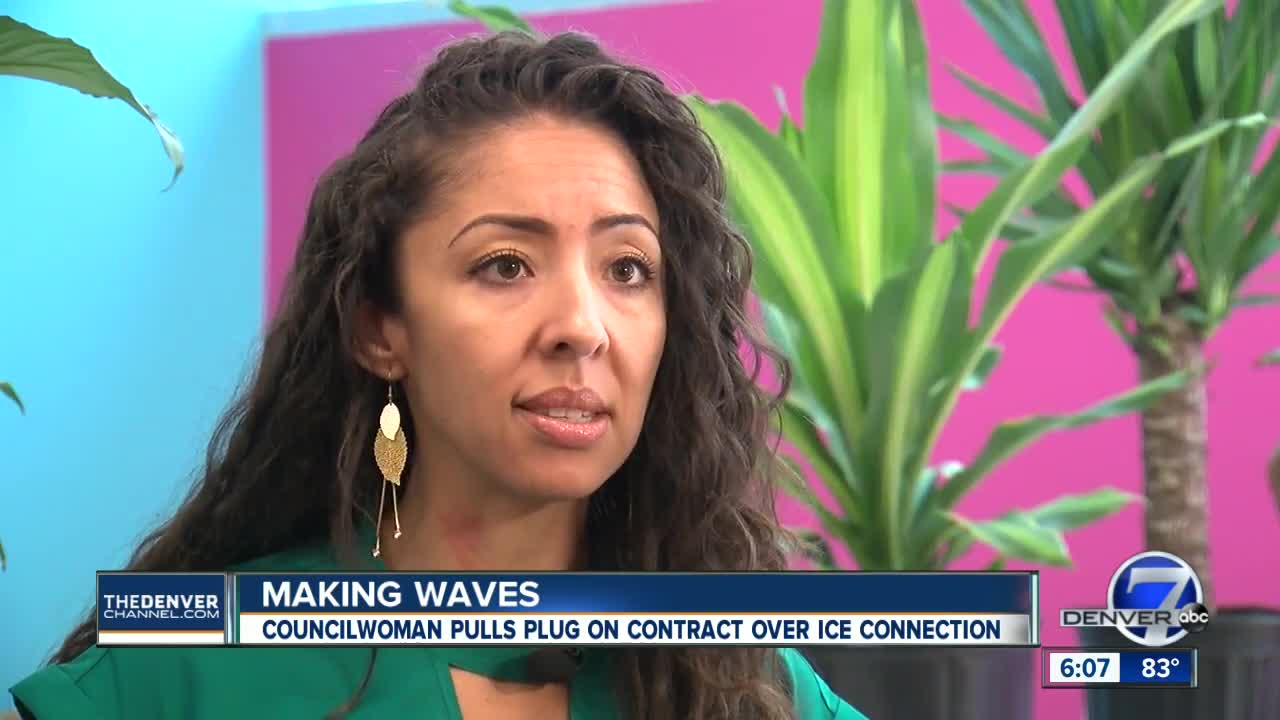 Denver City Councilwoman calls out contract with company known for detaining immigrants