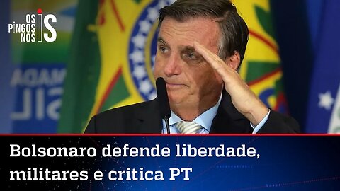 Bolsonaro desmonta pesquisas e sentencia: Quem acredita nelas, acredita em Papai Noel também
