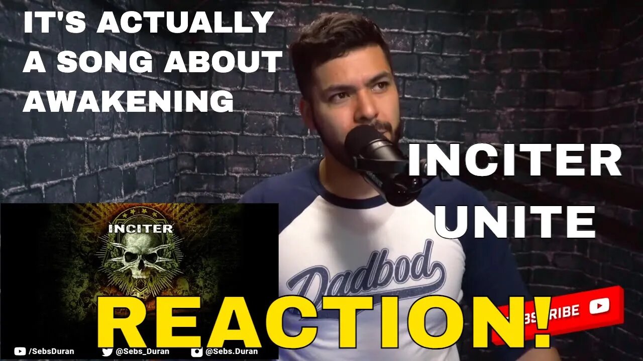 Patron Request: Inciter - Unite - (Reaction!) | showing love to smaller bands on YT