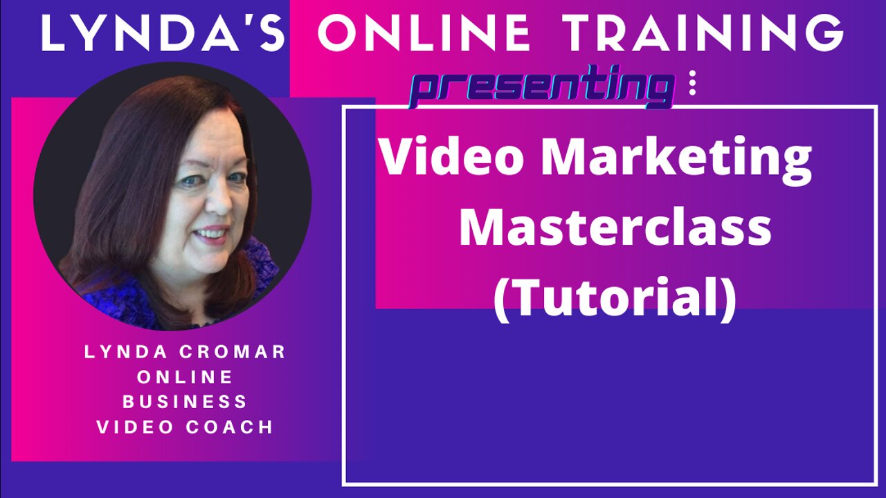 Video Marketing - Vid Marketing Masterclass