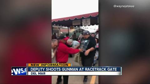 Man shot at Del Mar racetrack wanted ticket to Ice Cube concert