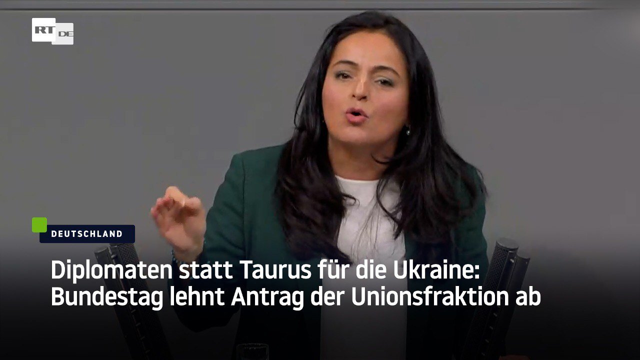 Diplomaten statt Taurus für die Ukraine: Bundestag lehnt Antrag der Unionsfraktion ab