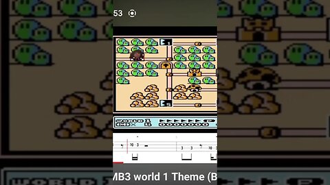 SMB3 over world 1 theme