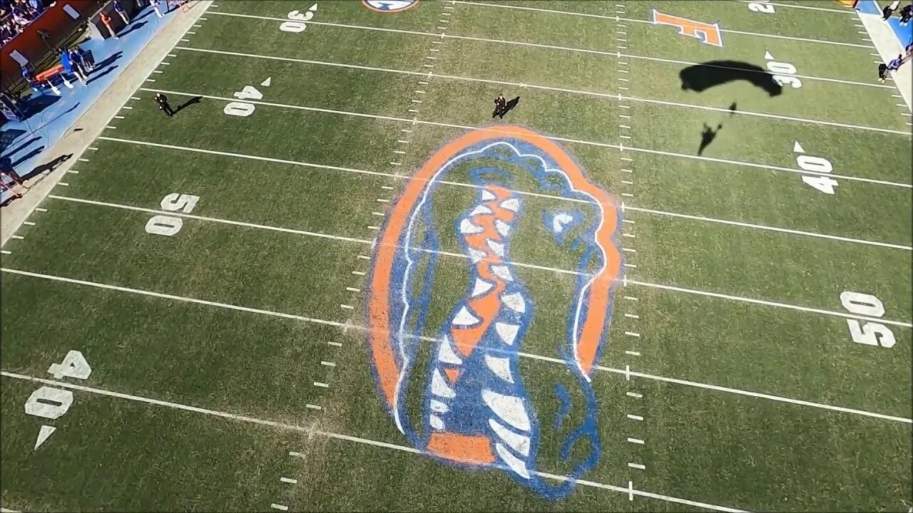 U.S. Army Parachute Team Jump into Florida Gators Football Game