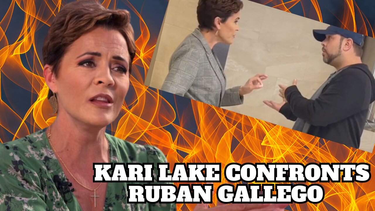 Kari Lake DESTROYS Democrat Opponent At Airport