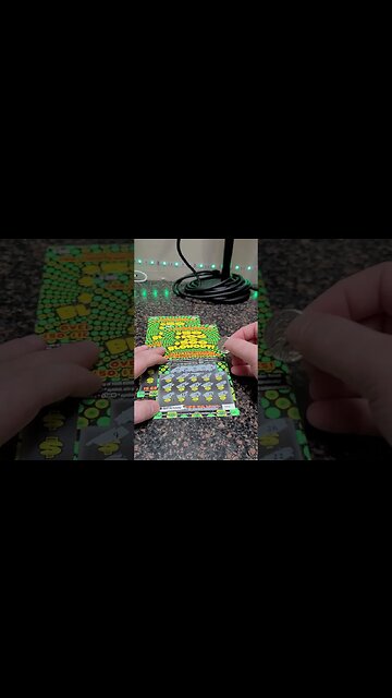 Another Winning Lottery Ticket! #lottery