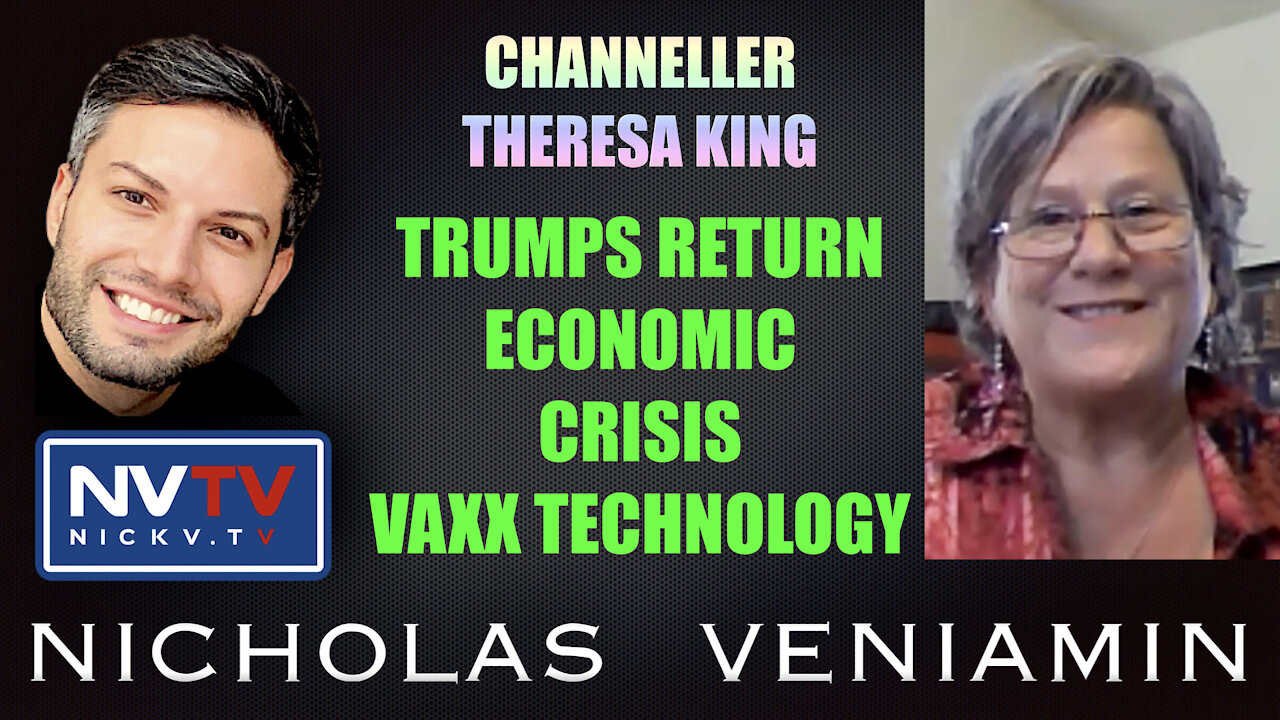 Theresa King Discusses Trumps Return, Economic Crash and Vaccine Technology with Nicholas Veniamin