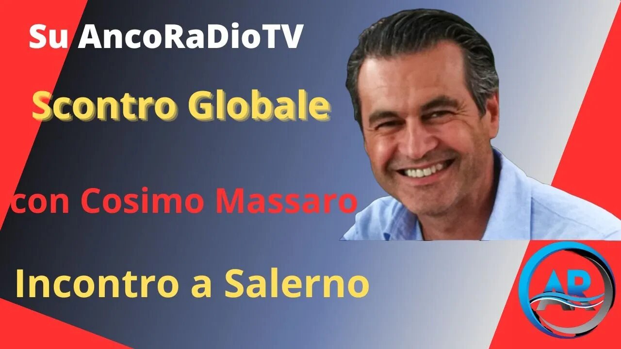 Scontro globale incontro con Cosimo Massaro a Salerno. @ancoradiotv28 @cosimomassaro1629