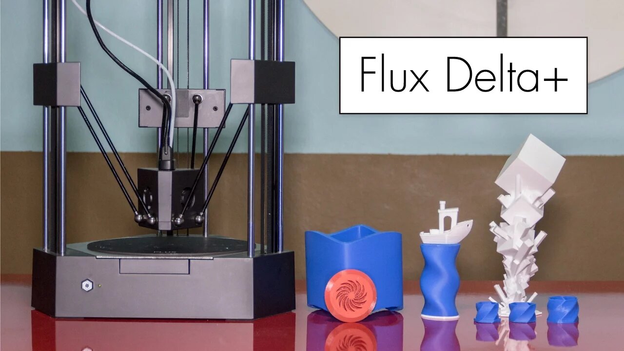 Flux Delta+ 3D Printer Review // the Plug-and-Play 3D Printer?