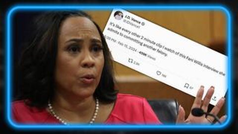 U.S. Senator Claims Fani Willis Admitted To Multiple Felonies During Disastrous Testimony