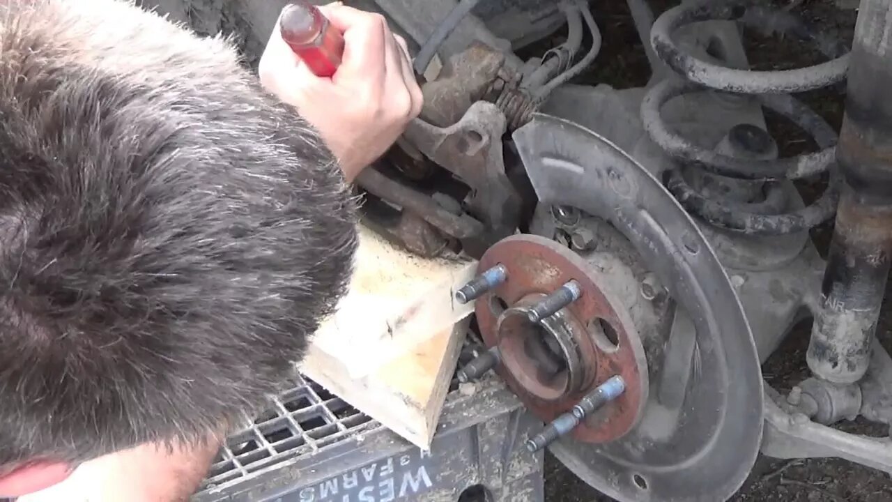 Toughest Brake Job Ever On My 99 Olds Aurora