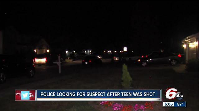 Teen shot in Hancock County, suspect still on the run