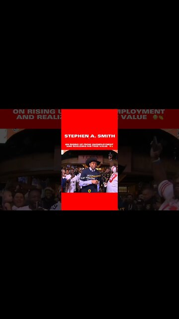 DID U KNOW this about #StephenASmith “A decade ago I was unemployed living off savings” #get2steppin