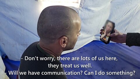 Captured AFU soldier talking to his wife