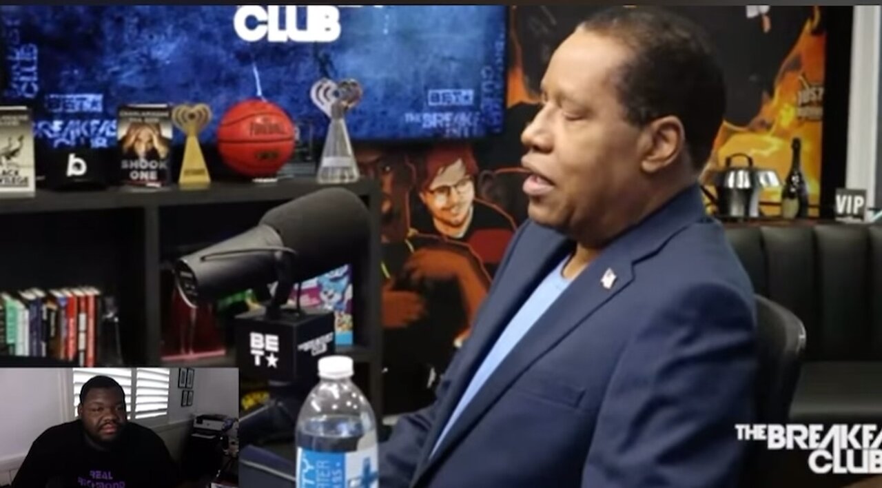 Larry Elder was cookin on the breakfast club