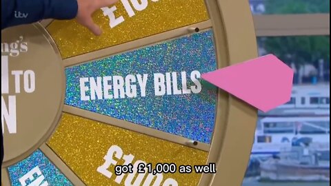 Support Ukraine and don´t worry... ITV´s "Spin To Win" gonna pay your energy bills