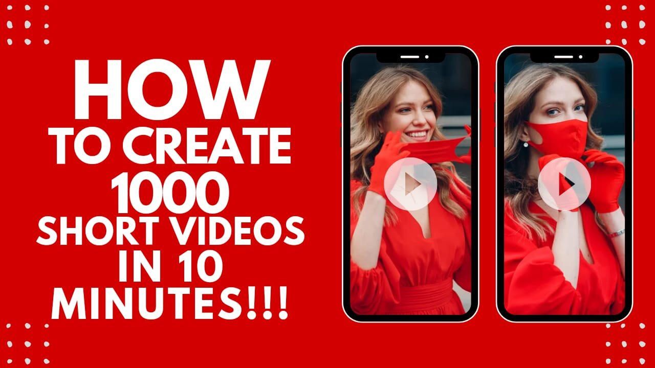 WOW.....Create 1000s of YouTube Shorts in 10 Minutes!