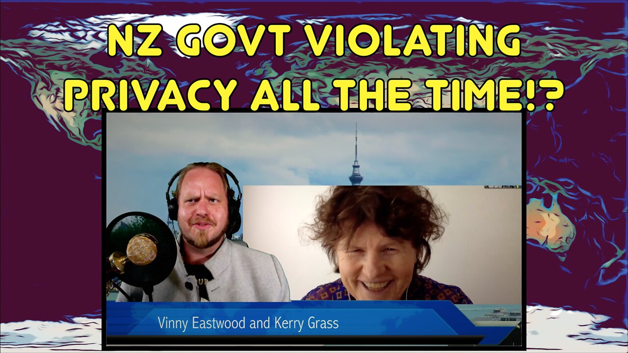 NZ Govt Violating Privacy Rights All The Time? Former Cop Kerry Grass on The Vinny Eastwood Show