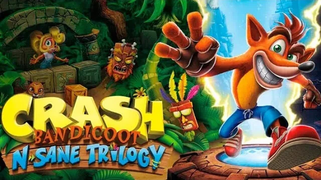 JOGANDO CRASH N. SANE TRILOGY NO XBOX SERIES S