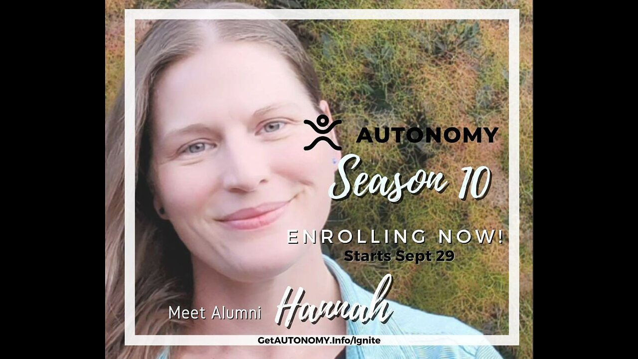 AUTONOMY Alumni Highlight: HANNAH