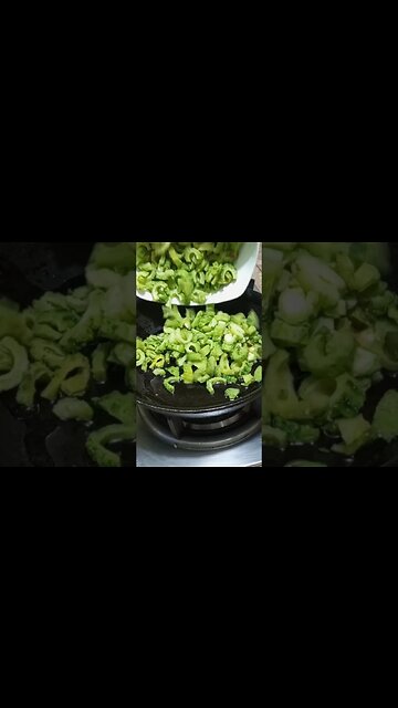 Karele chicken recipe in one minute#shorts #ytshorts #viral #viralreels #trending #sabzilovers