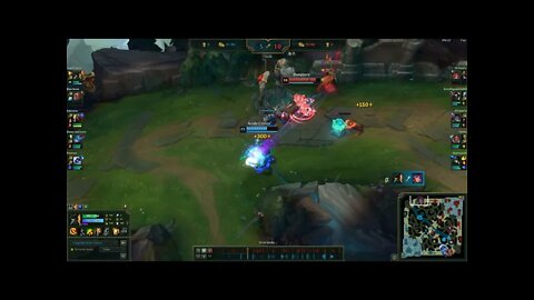 Sylas goes for a walk toplane and finds Gangplank killing his wife