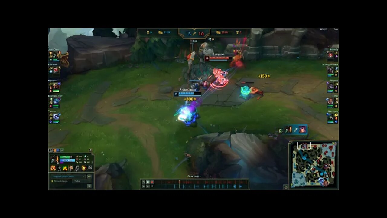 Sylas goes for a walk toplane and finds Gangplank killing his wife