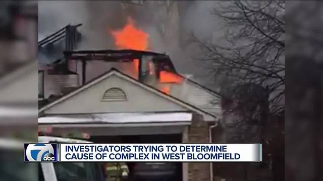 Kids jump off roof of garage to escape smoke and fire in West Bloomfield