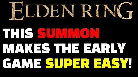 The BEST Early Game Spirit Ashes That's EASY to get in Elden Ring