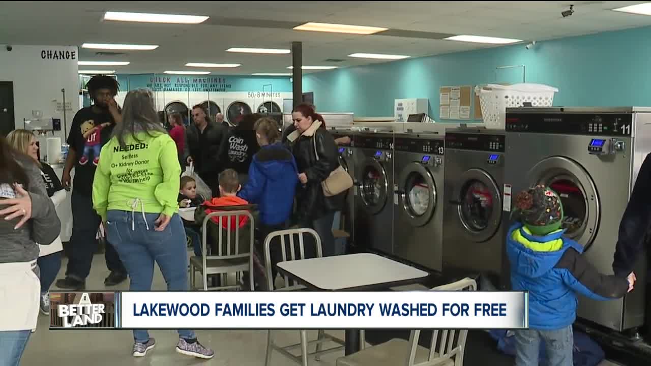 Organization provides free laundry service to Lakewood residents