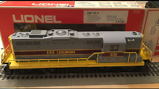 Lionel 6-8759 Erie Lackawanna GP-9 Diesel