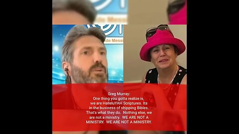 "WE ARE NOT A MINISTRY" Says the HalleluYAH Scriptures
