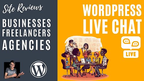 Wednesday 7th June - Live Chat - Ask Me Anything, Q&A, Site Reviews with Web Squadron #Wordpress