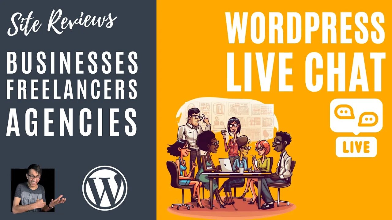 Wednesday 7th June - Live Chat - Ask Me Anything, Q&A, Site Reviews with Web Squadron #Wordpress