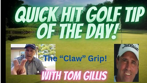 The “Claw” grip to save your chipping!