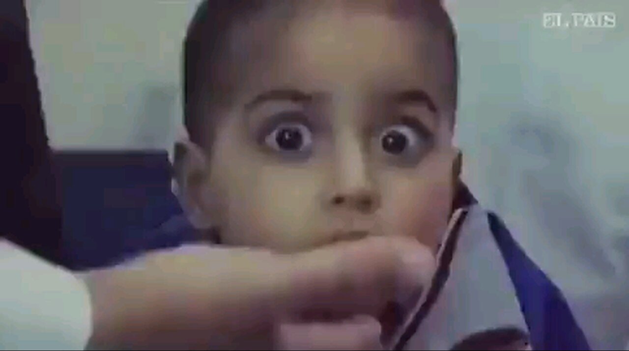 Whole Family of This Child Has Been Killed Infront of Him By IOF That's Why He Went In Shock.