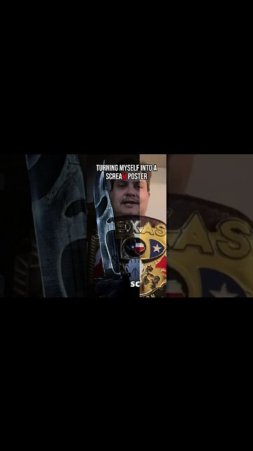 Photo Into a Scream Poster #capcut