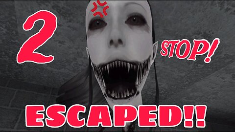 We ESCAPED the house of this SCARY HEAD | Horror game : Eyes |