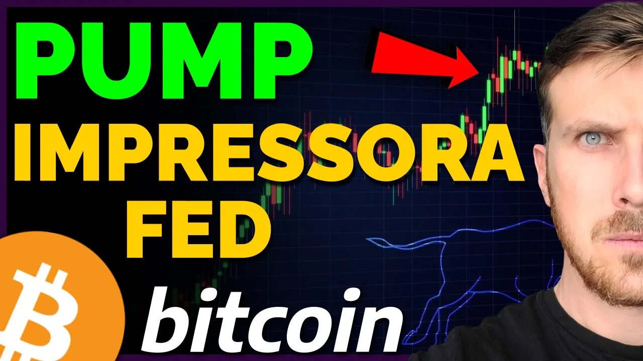 BITCOIN PUMP COM IMPRESSÃO DE DINHEIRO DO FED! [USDC A SALVO!]