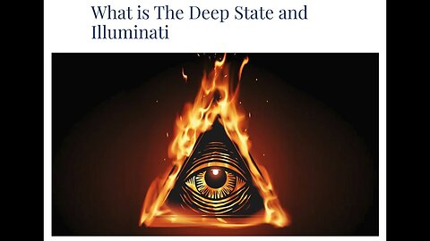 What is the Deep State any way?