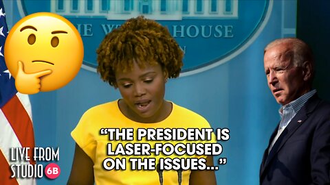 The Press Secretary Proves Why Biden's Polls Are So Bad