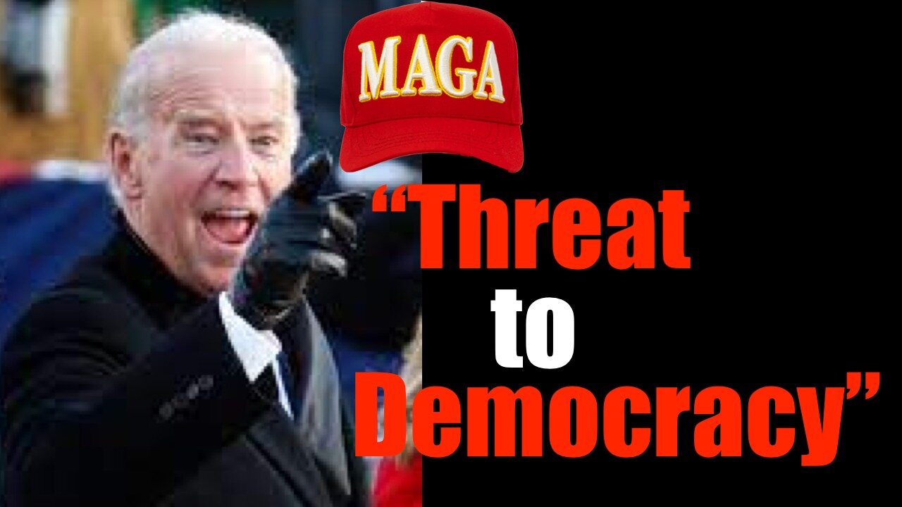 Biden Declares 50% of USA a Threat to Democracy