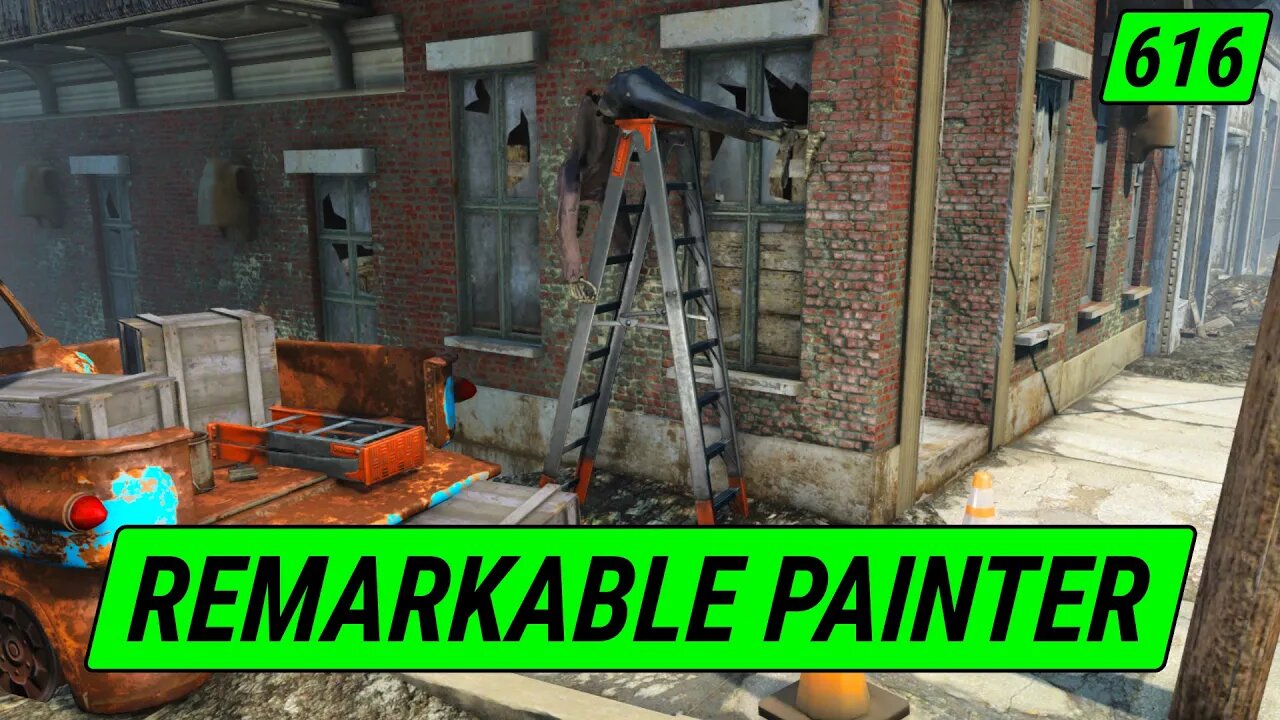 Finding a Remarkable Painter | Fallout 4 Unmarked | Ep. 616