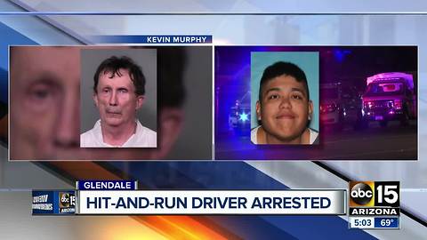 Man arrested for hit-and-run in Glendale over the weekend